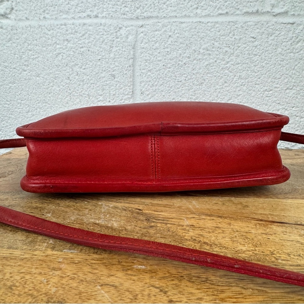 Vintage Coach Zippered Pouch – 1980s Made in NYC - Picture 9 of 14